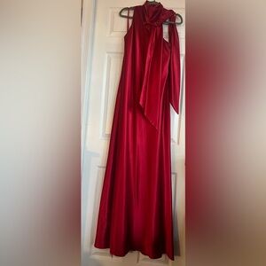 Betsy & Adam Red Evening Gown